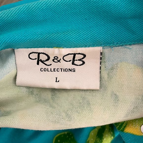 Vintage Floral Retro Denim Jacket - Picture 6 of 6